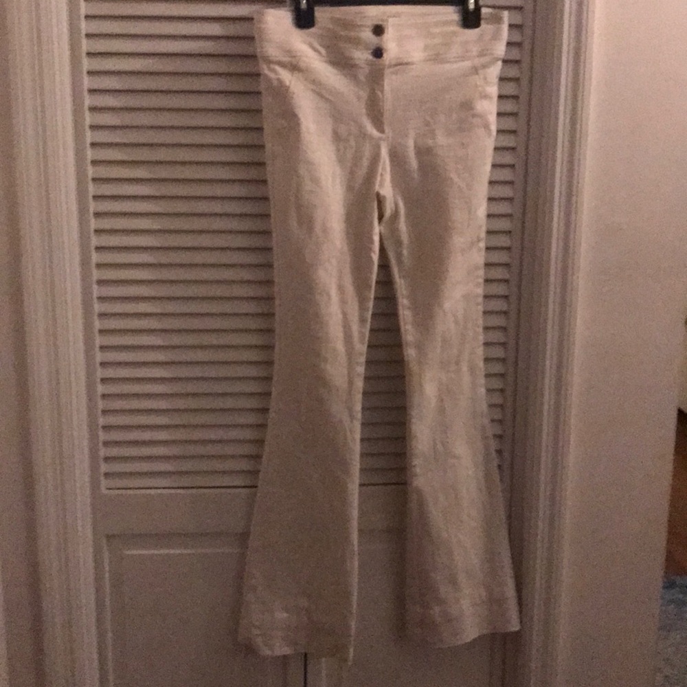 Veronica Beard high rise skinny flare